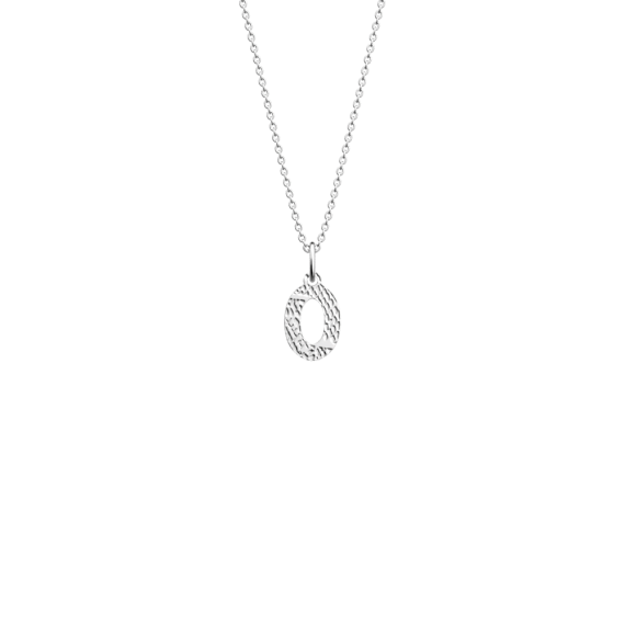 COLLIER ÉCAILLE FINITION ARGENTÉE