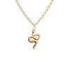 COLLIER SERPENT FINITION DORÉE