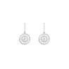 BOUCLES D OREILLES ASTRALE FINITION ARGENTÉE