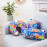 COUSSIN PLIABLE 3 EN 1 PYLONES - BOUQUET