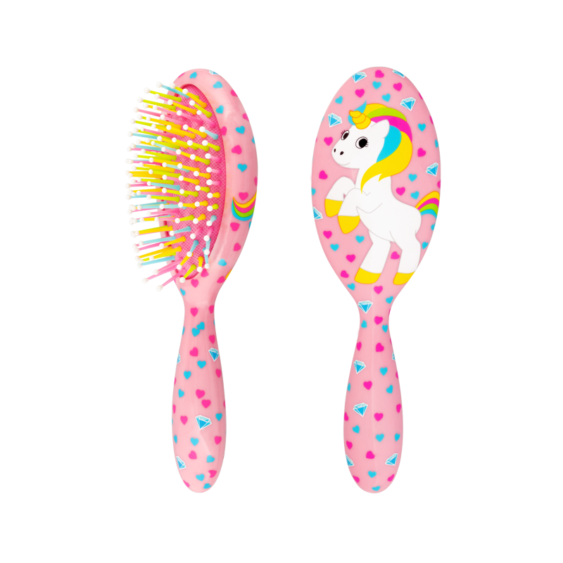 BROSSE À CHEVEUX PYLONE GRAND MODÈLE - UNICORN PINK