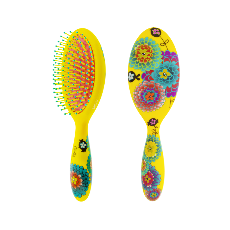 BROSSE À CHEVEUX PYLONE GRAND MODÈLE - DAHLIA