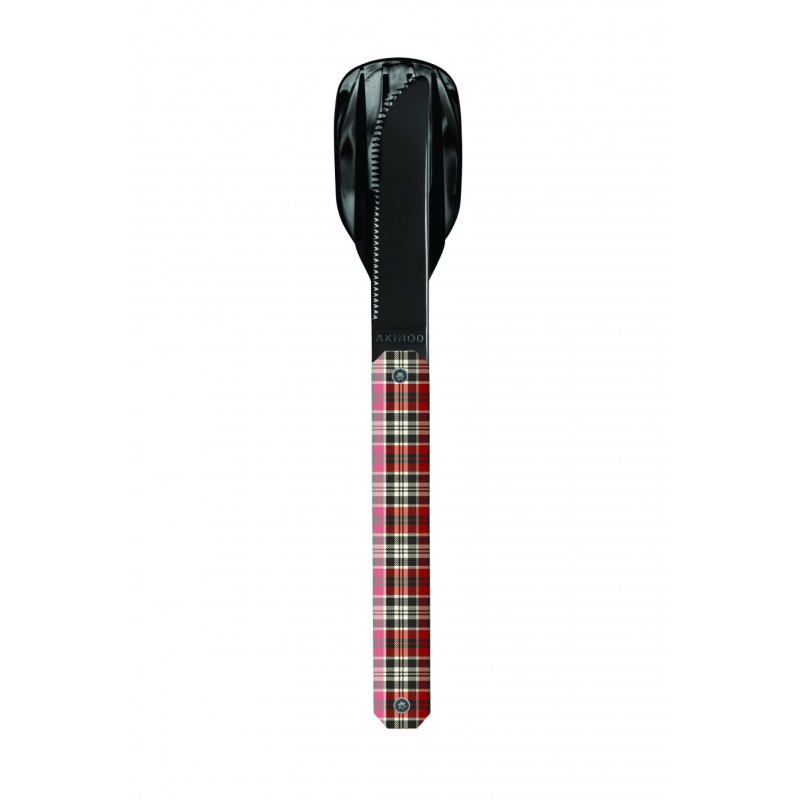 SET DE COUVERTS AIMANTÉS TARTAN ROUGE