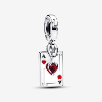 CHARM PENDANT DOUBLE DISNEY REINE DE COEUR