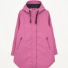 VESTE IMPERMÉABLE DOUBLÉE POLAIRE SNOW RED VIOLET T36