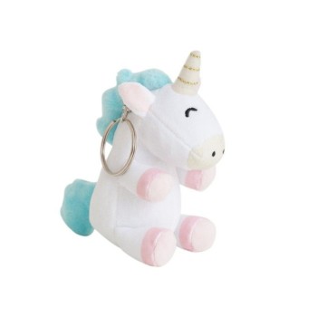 PORTE-CLÉS PELUCHE LICORNE MR WONDERFUL