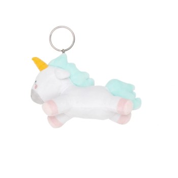 PORTE-CLÉS PELUCHE LICORNE MR WONDERFUL