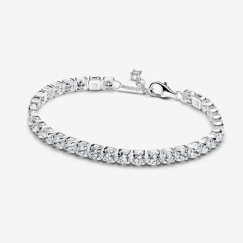 BRACELET RIVIÈRE AUDACIEUX SCINTILLANT 18CM