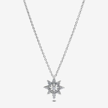 COLLIER PENDENTIF ÉTOILE POLAIRE